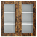 Væglågskab PORTO Røget eg 80 x 31 x 80 cm Konstrueret træ