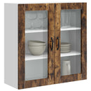 Væglågskab PORTO Røget eg 80 x 31 x 80 cm Konstrueret træ