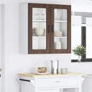 Væglågskab PORTO Brun eg 80 x 31 x 80 cm Konstrueret træ