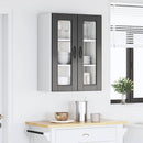 Væglågskab PORTO Sort 60 x 31 x 80 cm Konstrueret træ