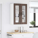 Væglågskab PORTO Brun eg 60 x 31 x 80 cm Konstrueret træ
