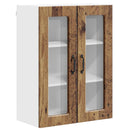 Væglågskab PORTO Gammelt træ 60 x 31 x 80 cm Konstrueret træ
