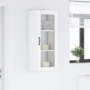 Væglågskab PORTO Høj gloss hvid 40 x 31 x 100 cm