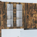 Væglågskab PORTO Røget eg 40 x 31 x 100 cm Konstrueret træ