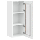 Væglågskab PORTO Røget eg 40 x 31 x 100 cm Konstrueret træ