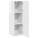 Vægskab PORTO Høj gloss hvid 30 x 31 x 100 cm Konstrueret træ