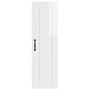 Vægskab PORTO Høj gloss hvid 30 x 31 x 100 cm Konstrueret træ