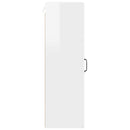 Vægskab PORTO Høj gloss hvid 30 x 31 x 100 cm Konstrueret træ