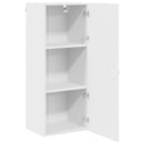 Vægskab PORTO Høj gloss hvid 40 x 31 x 100 cm Konstrueret træ