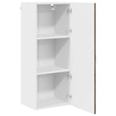 Vægskab PORTO Brun eg 40 x 31 x 100 cm Konstrueret træ