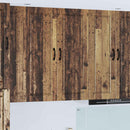 Vægskab PORTO Gammelt træ 40 x 31 x 100 cm Konstrueret træ