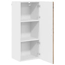 Vægskab PORTO Gammelt træ 40 x 31 x 100 cm Konstrueret træ