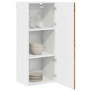 Vægskab PORTO Gammelt træ 40 x 31 x 100 cm Konstrueret træ