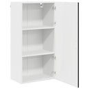 Vægskab PORTO Sort 50 x 31 x 100 cm Konstrueret træ
