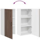 Vægskab PORTO Brun eg 50 x 31 x 100 cm Konstrueret træ