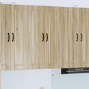 Vægskab PORTO Sonoma eg 60 x 31 x 100 cm Konstrueret træ
