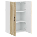 Vægskab PORTO Sonoma eg 60 x 31 x 100 cm Konstrueret træ