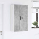 Vægskab PORTO Beton Grå 60 x 31 x 100 cm Konstrueret træ