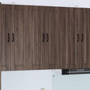 Vægskab PORTO Brun eg 60 x 31 x 100 cm Konstrueret træ
