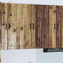 Vægskab PORTO Gammelt træ 60 x 31 x 100 cm Konstrueret træ