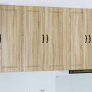 Vægskab PORTO Sonoma eg 80 x 31 x 100 cm Konstrueret træ