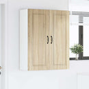 Vægskab PORTO Sonoma eg 80 x 31 x 100 cm Konstrueret træ