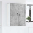 Vægskab PORTO Beton Grå 80 x 31 x 100 cm Konstrueret træ