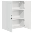 Vægskab PORTO Høj gloss hvid 80 x 31 x 100 cm Konstrueret træ