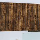 Vægskab PORTO Røget eg 80 x 31 x 100 cm Konstrueret træ
