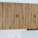 Vægskab PORTO Artisan Egetræ 80 x 31 x 100 cm Konstrueret træ