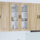 Væglågskab PORTO Sonoma eg 80 x 31 x 100 cm Konstrueret træ