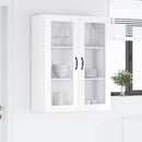 Væglågskab PORTO Høj gloss hvid 80 x 31 x 100 cm