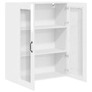 Væglågskab PORTO Høj gloss hvid 80 x 31 x 100 cm