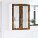 Væglågskab PORTO Røget eg 80 x 31 x 100 cm Konstrueret træ