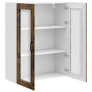 Væglågskab PORTO Røget eg 80 x 31 x 100 cm Konstrueret træ