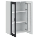 Væglågskab PORTO Sort 60 x 31 x 100 cm Konstrueret træ