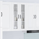 Væglågskab PORTO Høj gloss hvid 60 x 31 x 100 cm