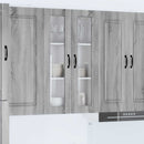 Væglågskab PORTO Grå Sonoma 60 x 31 x 100 cm Konstrueret træ