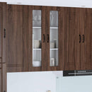 Væglågskab PORTO Brun eg 60 x 31 x 100 cm Konstrueret træ