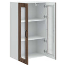 Væglågskab PORTO Brun eg 60 x 31 x 100 cm Konstrueret træ