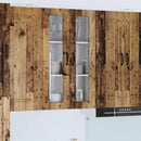 Væglågskab PORTO Gammelt træ 60 x 31 x 100 cm Konstrueret træ