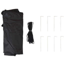 Pop-up Festtelt 195 x 195 x 245 cm Cremefarvet Oxford stof