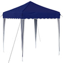 Pop-up Festtelt 195 x 195 x 245 cm Blå Oxford stof