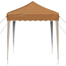 Pop-up Festtelt 195 x 195 x 245 cm Beige Oxford stof