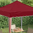 Pop-up Festtelt 195 x 195 x 245 cm Bordeaux Oxford stof