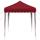 Pop-up Festtelt 195 x 195 x 245 cm Bordeaux Oxford stof