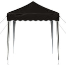 Pop-up Festtelt 195 x 195 x 245 cm Sort Oxford stof