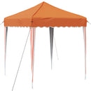 Pop-up Festtelt 195 x 195 x 245 cm Orange Oxford stof