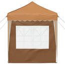 Pop-up Festtelt 195 x 195 x 245 cm Beige Oxford stof