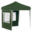 Pop-up Festtelt 195 x 195 x 245 cm Grøn Oxford stof